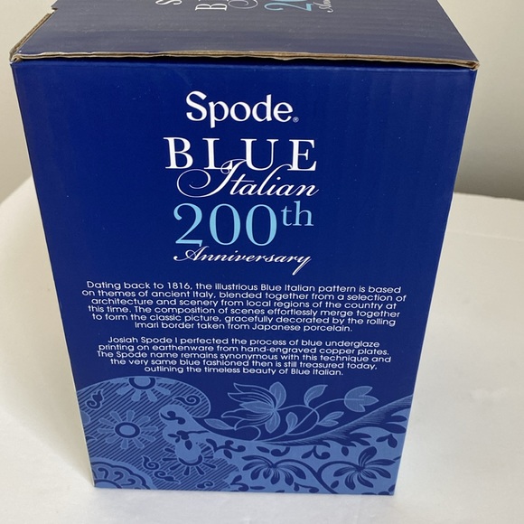 Spode Blue Italian 200th Anniversary Hot Beverage Pot - Picture 10 of 11